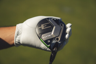 The Elyte Fairway Woods promote high launch, low spin, and exceptional speed with 57% less turf interaction.