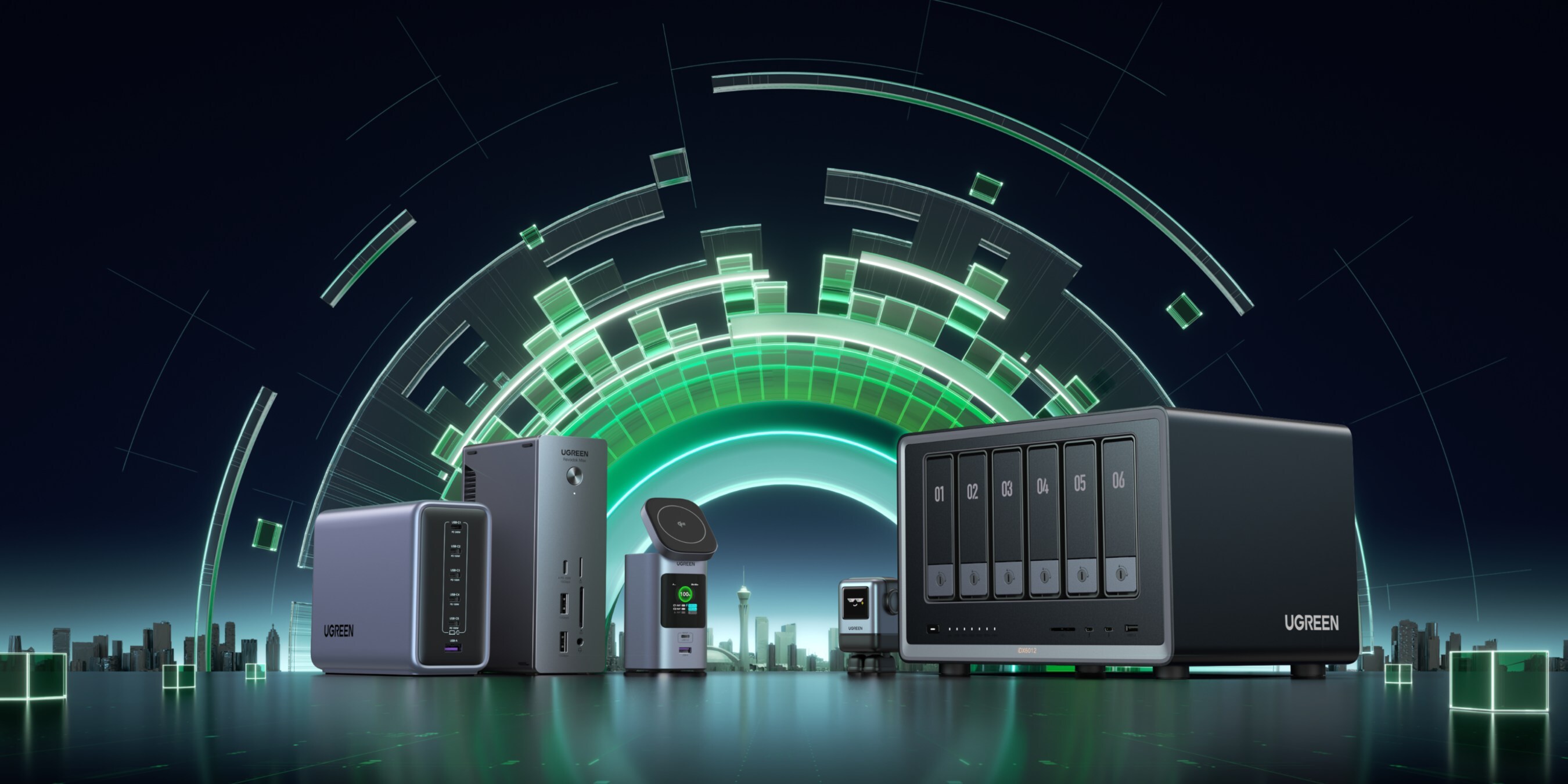 UGREEN to Showcase Pioneering NASync AI NAS Lineup and More at CES 2025