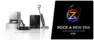 Roborock unveils latest cleaning innovations at CES 2025, including robotic-arm equipped Saros Z70