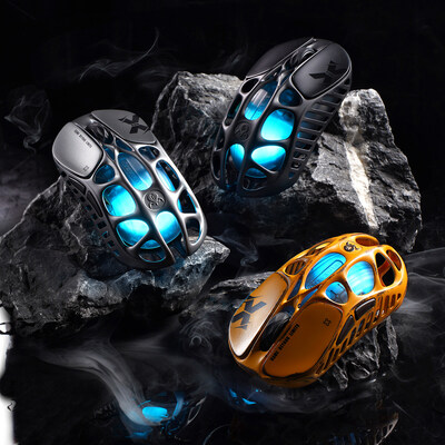 ✨美品✨ GravaStar Mercury X Mercury X 超軽量49g ワイヤレスゲーミングマウス 32000DPI RGB照明