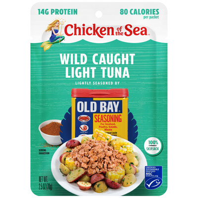 Chicken of the Sea Wild Caught Light Tuna Packet with OLD BAY® Seasoning