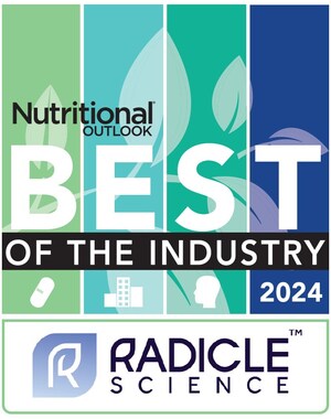 Radicle Science Honored with Nutritional Outlook's Best in Industry 2024 Award