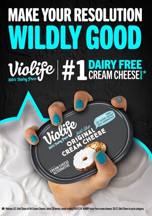 Say Goodbye to Sacrifices This New Year--Violife®'s Dairy Free Cream Cheese Is 100% Resolution Proof