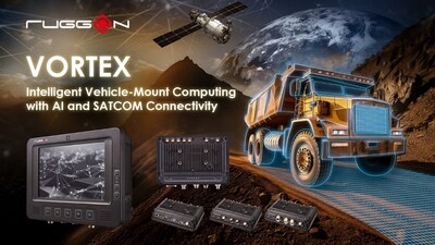 RuggON Unveils VORTEX Vehicle Mount Computer with AI-Enhanced, SATCOM-Ready