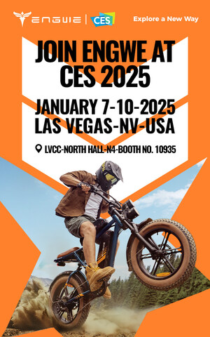 ENGWE to Unveil New Commuter E-Bike Line "Mapfour" at CES 2025