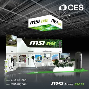 MSI Pioneers Green Energy at CES 2025 Unveiling Energy Management System and Portable EV Charger