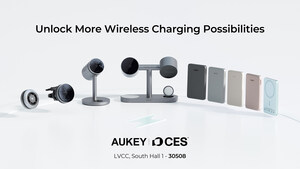 AUKEY UNVEILS TWO NEW PRODUCTS IN AWARD-WINNING MAGFUSION LINE AT CES