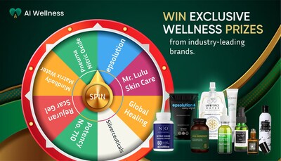 Win exclusive wellness prizes from industry-leading brands.