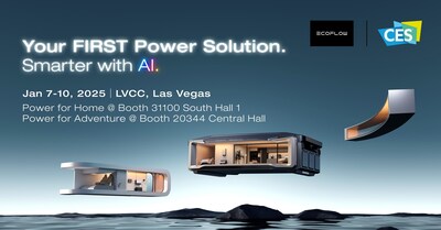 EcoFlow will provide an interactive experience of EcoFlow OASIS, its new AI-powered energy management system, at CES.