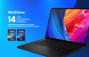 ASUS Wins 14 CES® 2025 Innovation Awards, ProArt P16 Named Among Best