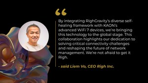 Righ and KAON Partner: KAON Becomes RighGravity's First Global Deployment Partner on WiFi7 Gateways