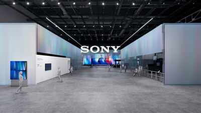 Sony Booth at CES® 2025