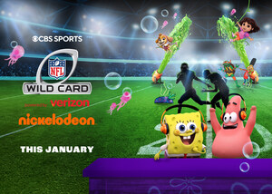 NICKELODEON AND CBS SPORTS SET FOR NICKELODEON'S NFL WILD CARD GAME LIVE FROM BIKINI BOTTOM WHEN THE CHARGERS FACE THE TEXANS ON SATURDAY, JAN. 11, AT 4:30 PM (ET)