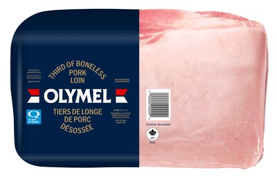 Third of boneless pork loin (CNW Group/Olymel l.p.)