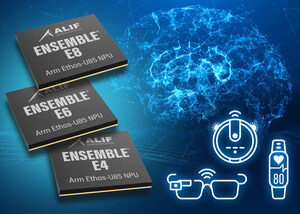 Alif Semiconductor Pioneers Generative AI in Edge and Endpoint Devices with 2nd Generation Low-Power Ensemble MCUs