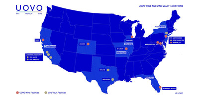 UOVO Wine and Vino Vault Locations