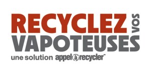 Appel à Recycler lance un nouveau programme de recyclage des vapoteuses à piles au Québec