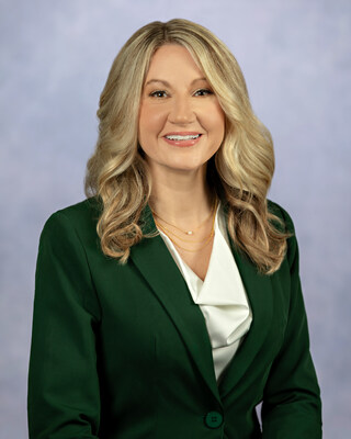 Headshot of Tampa General Hospital Chief Operating Officer Melissa Golombek, photographed on Dec. 19, 2024.