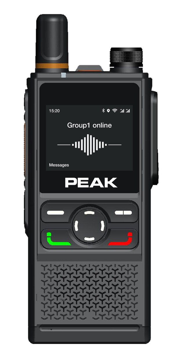 Peak PTT-324G Rugged Push To Talk Over Cellular Walkie-Talkie