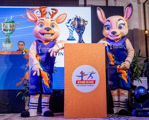 KKFI Unveils Spectacular Trophy, Mascots Tejas and Tara for Inaugural Kho Kho World Cup 2025