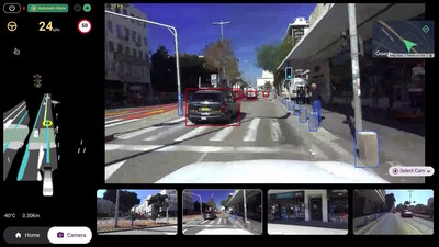 The Imagry AI Driver is a vision-centric software stack for autonomous driving that uses AI to interpret the images collected from cameras positioned around the vehicle and plan its motion