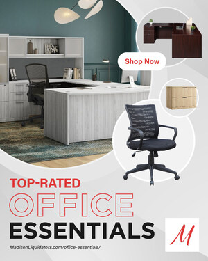 Madison Liquidators Launches Office Essentials to Highlight Necessities Nationwide