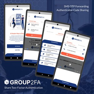 Group2FA®, Two-Factor Authentication App For Shared Accounts Adds SIM-Backed Non-VOIP Numbers