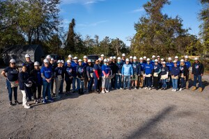 PenFed Credit Union Employees Volunteer to Build Beaches Habitat for Humanity Home for Veteran