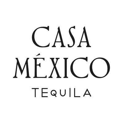 Casa México Tequila stacked logo in black text on a white background