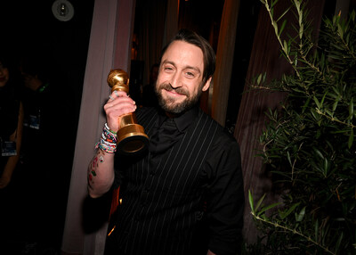 Kieran Culkin at the 82nd Annual Golden Globes held at The Beverly Hilton on January 05, 2025 in Beverly Hills, California. (Photo by Michael Buckner/GG2025/Penske Media via Getty Images)