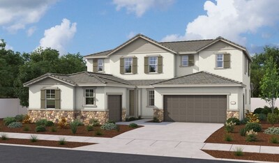 Boasting an impressive Modern Living™ suite with a private entrance, The Jasmine is one of five inspired Richmond American floor plans available at Tapestry at Amoruso Ranch in Roseville, California.