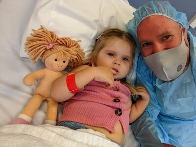 Genetic Cures for Kids, Tallulah Whitrod and father Chris Whitrod