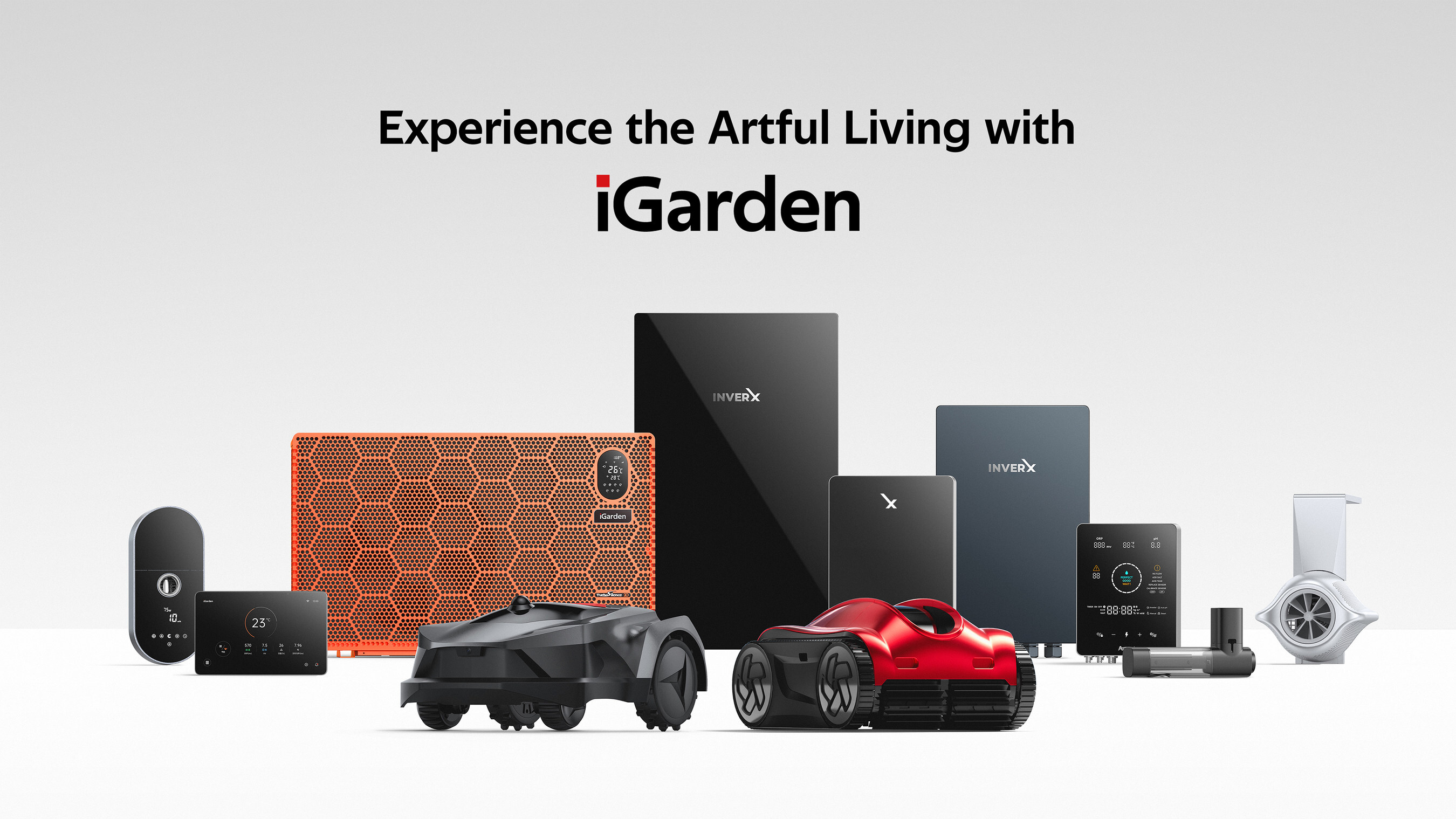 iGarden Debuts TurboX Series Robotic Pool Cleaner and Robotic Lawn Mower