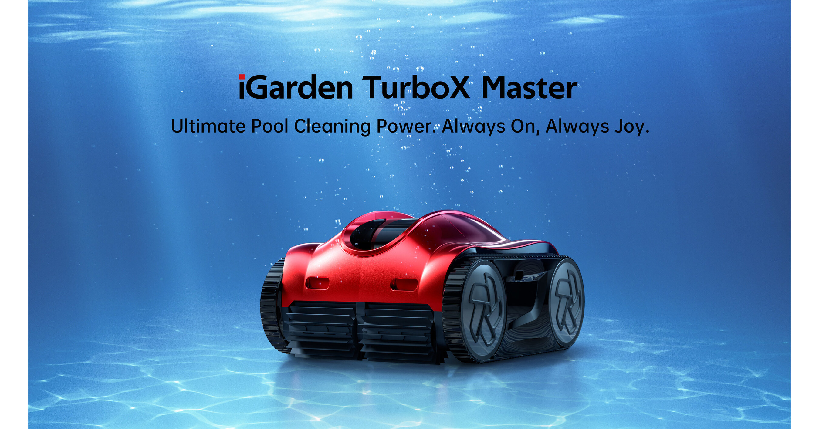 iGarden Debuts TurboX Series Robotic Pool Cleaner and Robotic Lawn Mower