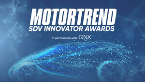 MOTORTREND ANNOUNCES WINNERS OF THIRD ANNUAL SOFTWARE-DEFINED VEHICLE INNOVATOR AWARDS