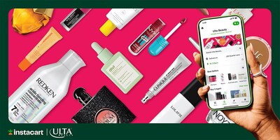 Beauty meets convenience with Ulta Beauty now available on Instacart for delivery in as fast as an hour from more than 1,400 stores.