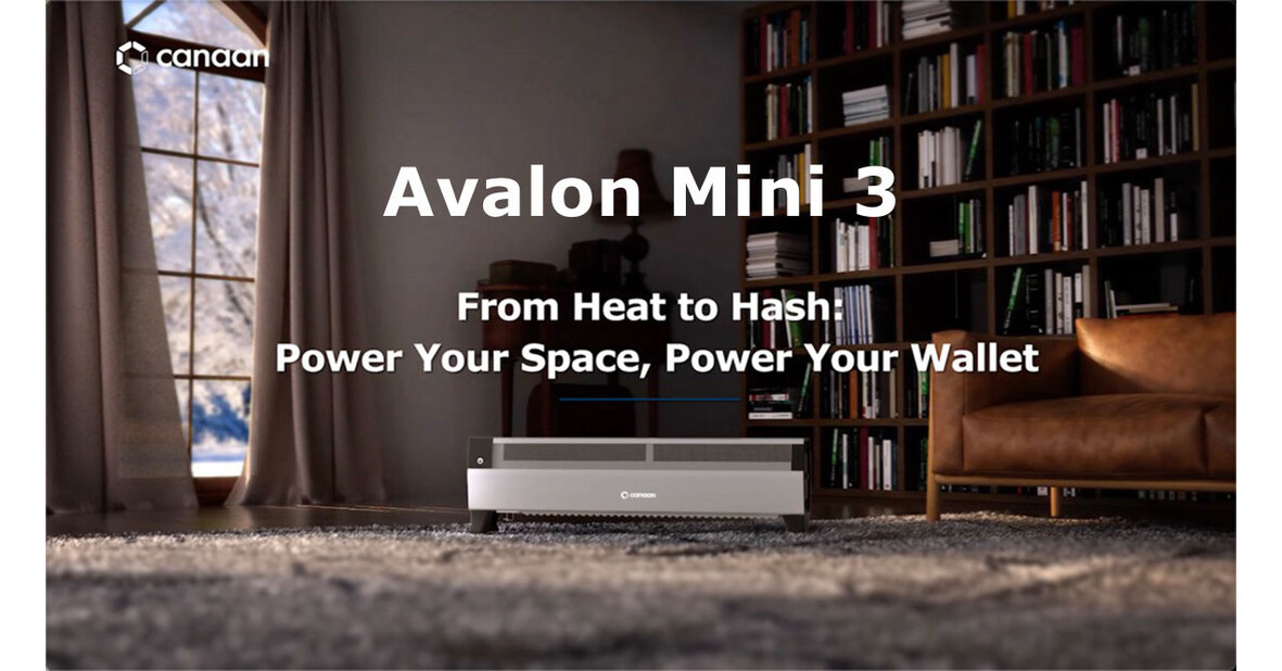 Transform Your Home into a Bitcoin Mining Hub with Canaan's Revolutionary Heaters