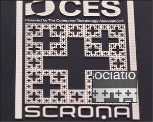 SCRONA Unveils World's First 128-Nozzle EHD Printhead at CES 2025