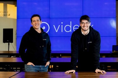 Videsk's co-founders: Matías López Díaz  and Andrés Leiva Loyola