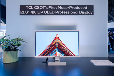 TCL CSOT Showcases APEX Technology Brand and IJP OLED Solutions at CES 2025 (PRNewsfoto/TCL China Star Optoelectronics Technology)