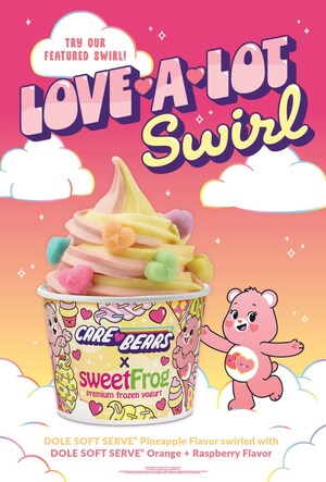 Share the Swirl of Friendship with sweetFrog® and Care Bears™