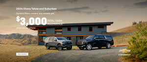 Carl Black Orlando offers $3,000 cash allowance on 2024 Chevy Suburban and Tahoe