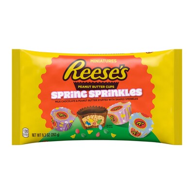 NEW Reese’s Peanut Butter Cups with Spring Sprinkles