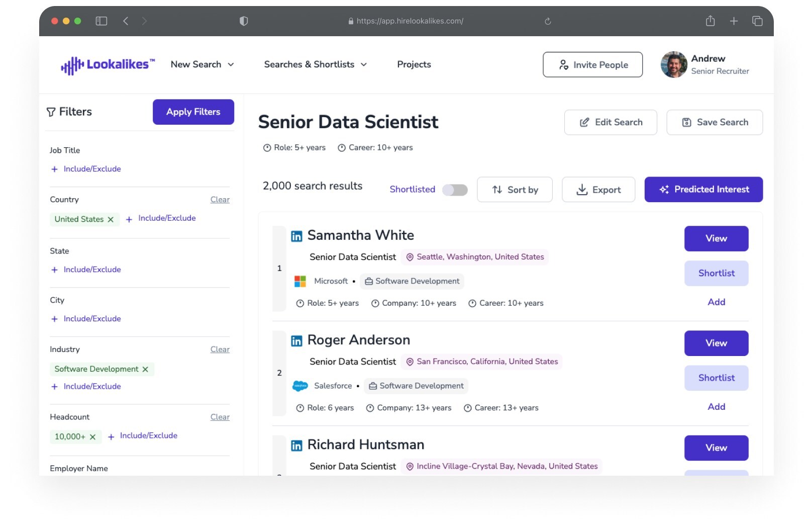 HR Signal® Launches Lookalikes™, a Sourcing Platform for Recruiters That Uses AI to Find Better Candidates Instantly and Predict Their Interest in a New Job