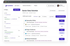 HR Signal® Launches Lookalikes™, a Sourcing Platform for Recruiters That Uses AI to Find Better Candidates Instantly and Predict Their Interest in a New Job