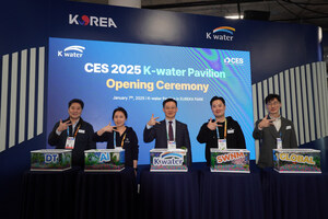 K-water Pavilion Opens at CES 2025 Eureka Park: Showcasing Innovations in Korea's Water Industry to the World