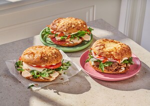 PANERA BREAD STACKS UP THE FLAVOR WITH NEW ASIAGO BAGEL STACKS, AVAILABLE IN THREE DELICIOUS VARIETIES FOR $7.99