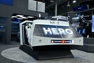 BOE shines at CES 2025 by leveraging the 'HERO' Initiative and showcasing cutting-edge technologies