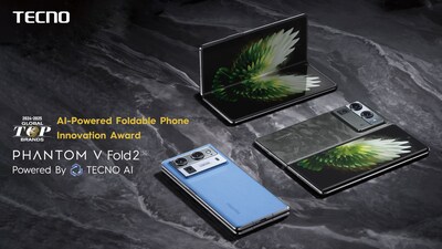 PHANTOM V Fold2 5G wins the AI-Powered Foldable Phone Innovation Award