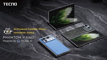 PHANTOM V Fold2 5G wins the AI-Powered Foldable Phone Innovation Award